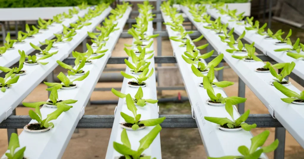 découvrez l'aquaponie, un système durable combinant élevage de poissons et culture de plantes pour un jardinage écologique et productif.